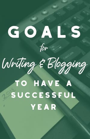 Writing Goals in 2018